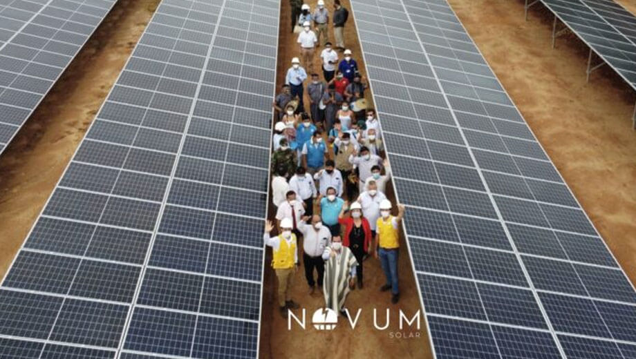 Electro Ucayali y Novum Solar inauguran planta fotovoltaica a orillas del río Ucayali